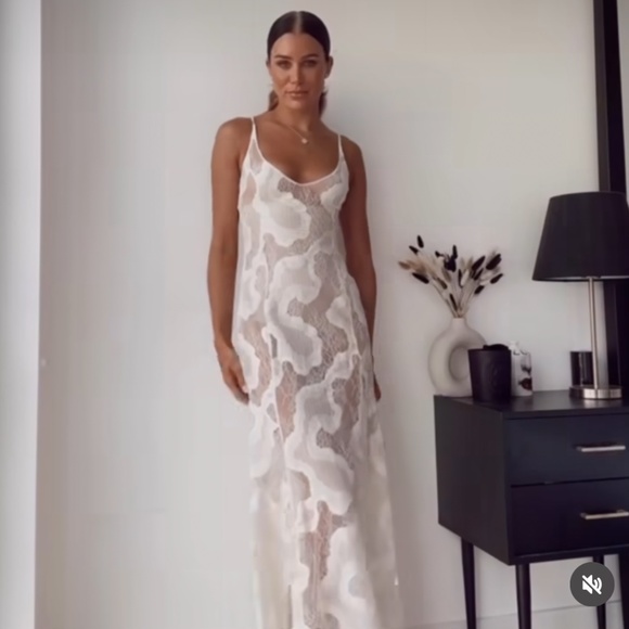 Zara LONG SLIP DRESS - Picture 11 of 17